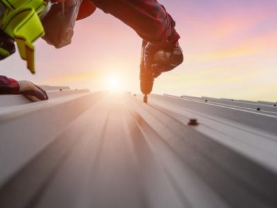 New Metal Roof Installation