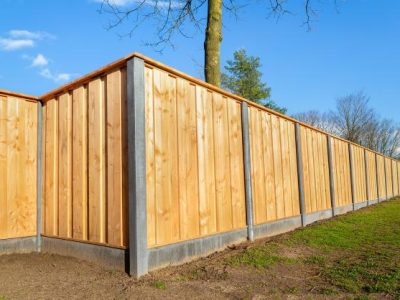 Wooden Fence Installation
